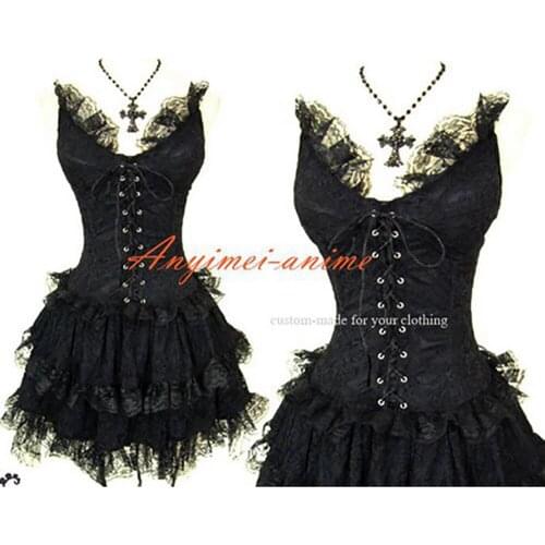 Gothic Lolita Punk Fashion Corset-skirt Dress Cosplay Costume Tailor-made[CK1256]