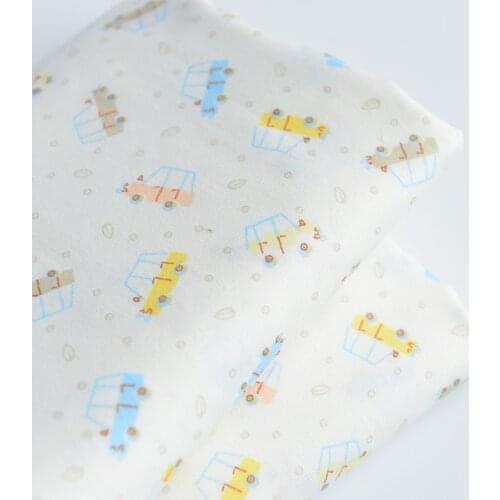 160x50cm Lovely Cartoon Car Twill Cotton Hign Quality Handmade Sewing Fabric, Making Childrens Duvet Cover Pillowcase Cloth