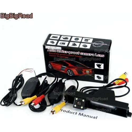 BigBigRoad For Chery Tiggo 2009 / A3 sedan / Toyota Rav4 RAV-4 Wireless Camera Car Rear View Reverse Backup Parking CCD Camera
