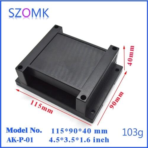 Instrument control box abs plastic enclosure (10 pcs) 115*90*40mm plastic project box pcb enclosure plastic electrical cabinet