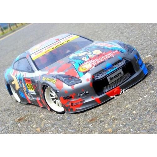 YUKALA 2pcs rc car parts shell body 1/10 car for 1:10 rc car body shell 190mm NO:037