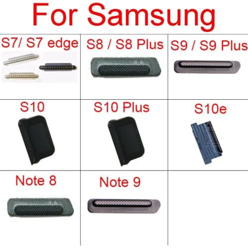 Earpiece Speaker Mesh For Samsung S7 edge S8 S9 S10 Plus S10E Note 8 9 G935 G930 G950 G955 G960 G965 G973 G975 G970 N950 N960