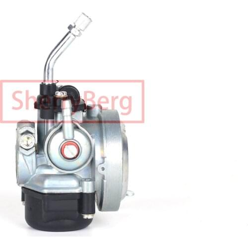 SherryBerg Carburador SHA 15/15 Carburetor DELLORTO (clone) TOUGH SHA 1515 Carb MOPED TRAC BATAVUS VESPA MOPED SCOOTER SHA 15MM