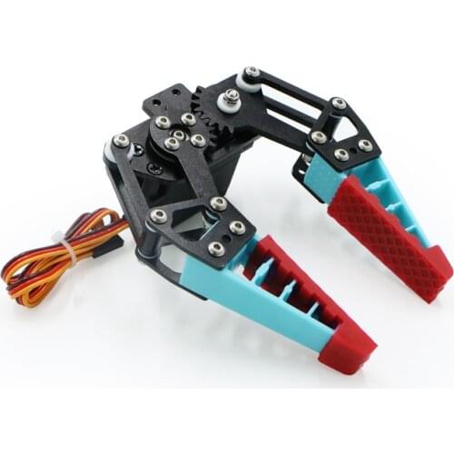 Newest Flexible Robot Claw Bionic Flexible Mechanical Arm Finger With Silicone Non-slip Gripper Software Adaptive Servo Control