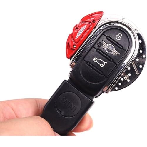 Brand New JCW BRAKE CALIPER DESIGN KEY FOB CASE IN ALLOY Material Key Fob For mini cooper F55 F56 F57 F54 F60 (1 PCS/SET)
