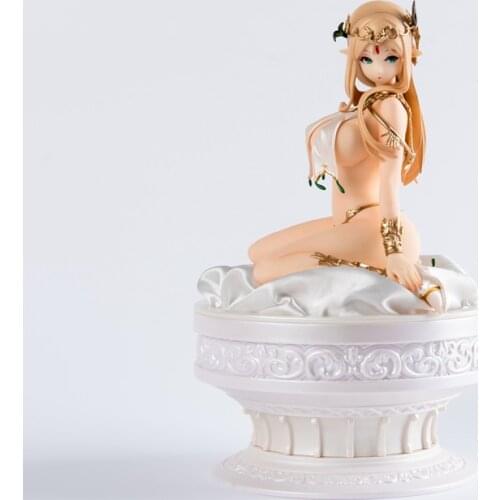 23cm Native Lilly Relium Roin PVC Action Figure Anime Figure Caress of Venus Houtengeki Elven Pillow Model Toys Dolls Gift