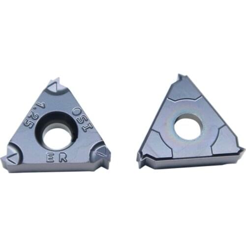 Original Iscar 16ER 16 ERM 1.25 ISO IC908 Indexable Tungsten Carbide Inserts utensili tornio Lathe Tools CNC Cutter Turning Tool