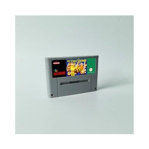 The Lost Vikings - Action Game Card EUR Version English Language