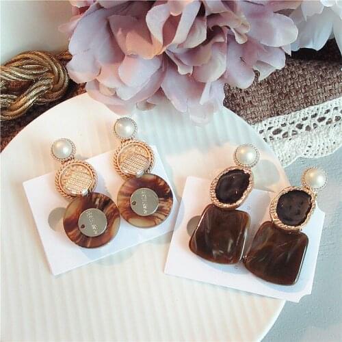 Retro Geometric Pearl Hairpins korean Hair Clips for Girls Women Hairpins Headwear Adult Hair Barrettes Hair Accessories