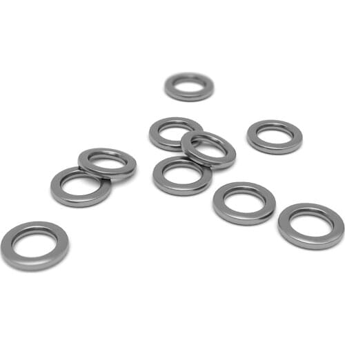 SF Lightweight Tippet Ring Fly Fishing Line Tippet Leaders 2.0mm25lb/ 2.5mm 40lb