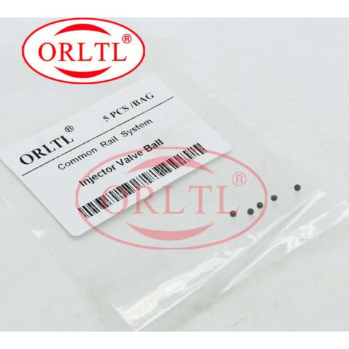 5pcs/lot ORLTL Auto Engine Diesel Fuel Injection Adjusting Ball injector black Half Semisphere Ball