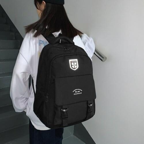 School Bags for Teenage Girls Large Capacity Backpack Women 2021 Oxford Waterproof SchoolBag High Back Pack Female