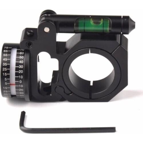 Tactics (ADI/ACI) 1Inch /30mm Ring Angle Degree Indicator With Bubble level Scope Mount For Hunting Accessories