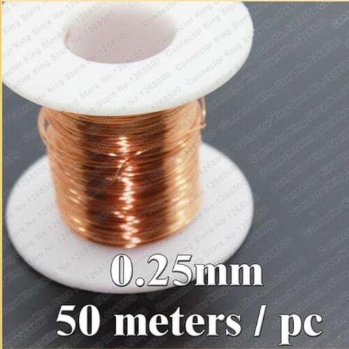 0.25mm *50m QA-1-155 Polyurethane enameled Wire Copper Wire enameled