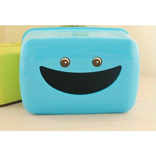 1PC Random Color Plastic Storage Wet Tissue Box Baby Wipes Box Tissue Container Living Room Table Paper Napkin Solder OK 0052