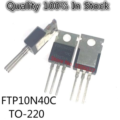 10pcs/lot FTP10N40C FTP10N40 10N40C Transistor TO-220