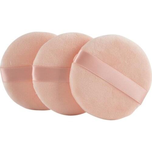 10pcs/pack Round Facial Face Powder Foundation Cosmetic Puff Portable Soft Blending Body Makeup Foundation Sponge