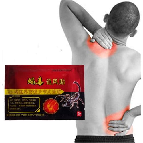 24pcs/3Bags Far infrared Scorpion Venom Orthopedic Pain Relief Patches Medicine Analgesic Plaster for Back Muscle Pain Relieves
