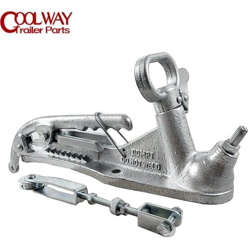 3500Kg 50mm Trailer Electric Casting Coupling Hitch Coupler W/N Brake Level Parts RV Accessories Camper Caravan Components