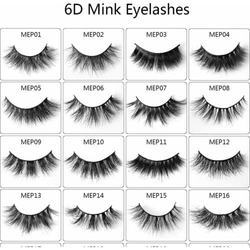 3D Mink Lashes Wholesale Eyelashes Bulk 5/30/50 Pairs Soft Fluffy Messy Natural Dramatic Mink Lashes Makeup Mink Eyelashes