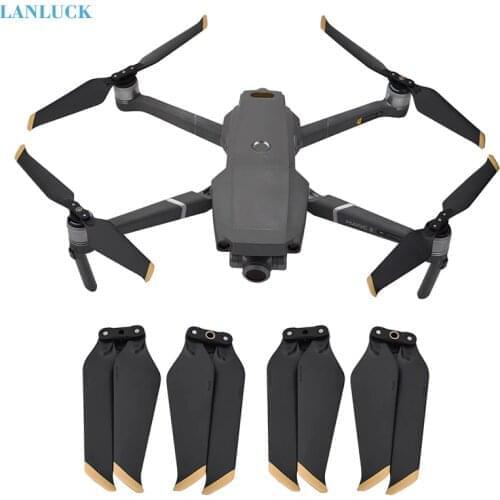 4PCS 8743 Propeller for DJI Mavic 2 Pro Zoom Low-Noise Props Quick-Release Folding Blade Noise Reduction Prop Accessories