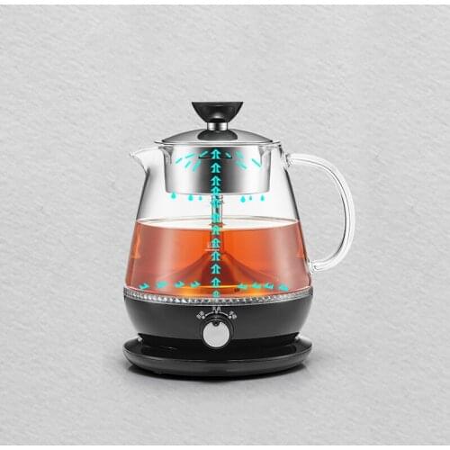 Tea kettle small capacity home health pot glass automatic steam electric anhua black tea