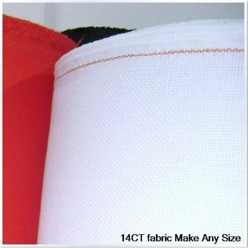 Available 100% Cotton 14CT Embroidery Cross Stitch Fabric Aida Cloth Canvas---Make Any Size