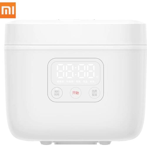XIAOMI MIJIA Mini Electric Rice Cooker Intelligent Automatic Kitchen Cooker 1-3 people 1.6L 220V LED Display Multifunctional