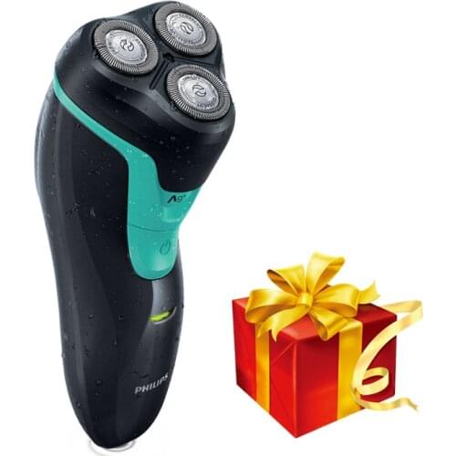 100% Original Philips Electric shaver FT658 Rechargeable Rotary With 3D Floating Heads Ni-MH Battery Support Wet&Dry Shaving