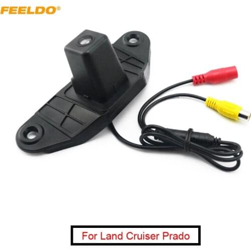 FEELDO 1Set Car Rear View Camera Parking Assist Backup Reversing Camera for Land Cruiser Prado 2010 2014 Asia vision #AM1660