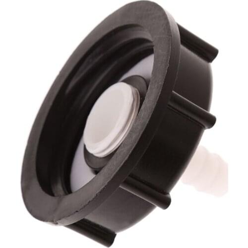 IBC Tote Tank Food Grade Drain Adapter 2.36" Coarse Thread To 12mm Hose Faucet Valve Mar28