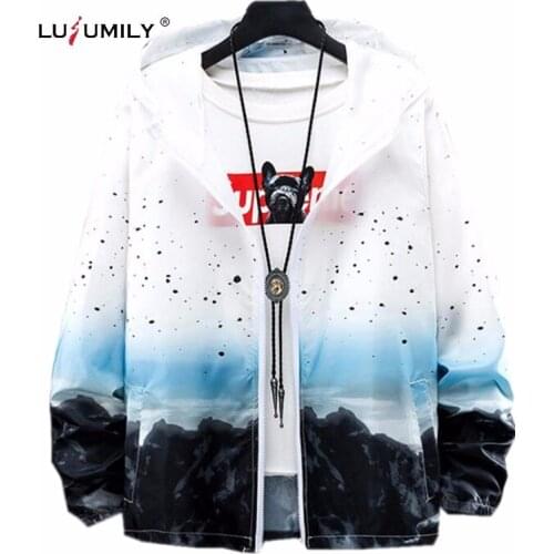 Lusumily Jacket Women Printed Star Loose Plus Size 5XL Summer Windbreaker Female Thin Coat Sportwear Beach Sun-protective Blouse