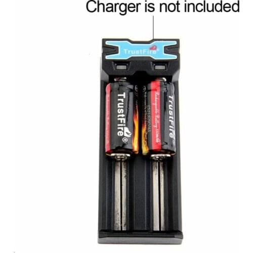 2Pack 880mAh 16340 RCR123A Li-ion 3.7V Rechargeable Battery For LED Flashlight N7MC