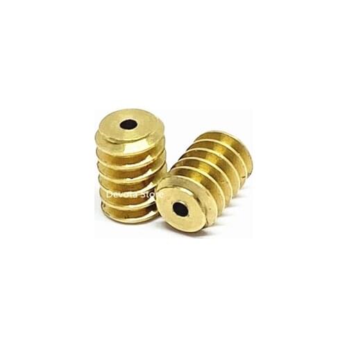 Mini 0.3M Copper Worm 0.98 1MM (outer diameter 3.8/4/5mm) For Remote Control Toy Motor