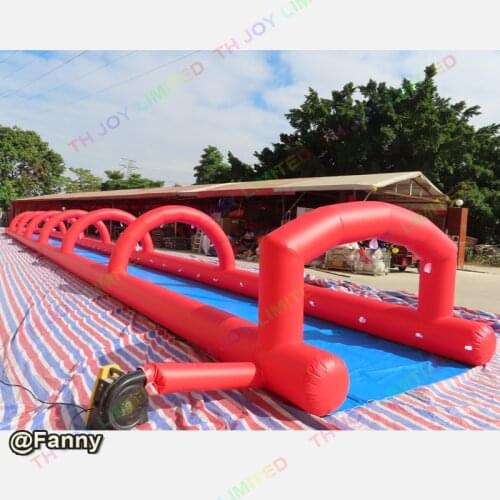 10/20m/30m long inflatable slip n slide for adult/ big water surf slide for sale/ giant inflatable water slide