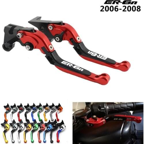 High Quality CNC Motorcycle Brake Clutch Levers For KAWASAKI ER6N NINJA ER 6N ER-6N EN6F er6n 2006 2007