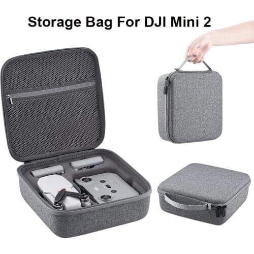 Protable Storage Bag for DJI Mavic Mini 2 Carrying Case Remote Controller Battery Drone Handbag Trivel Box Hard shell Bag