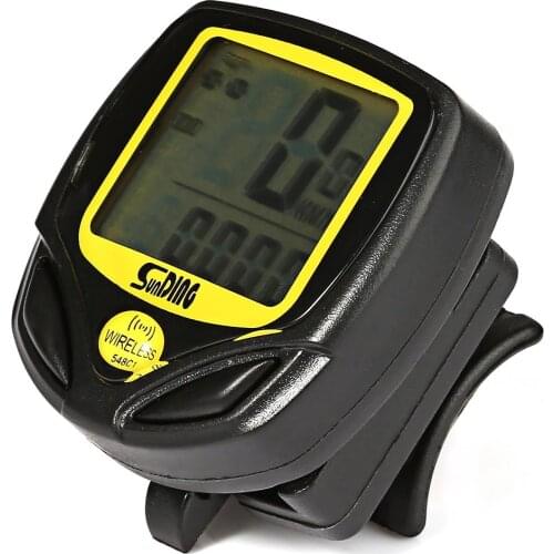 Portable Odometer Bike Computer Outdoor Riding LCD Digital Display Durable Wireless Cycling Computer Bicycle Speedometer