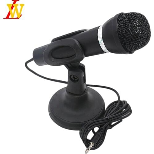 HD38 3.5mm USB wired condenser microphone DC3.5 small microphone can record K song whatsapp skype chat