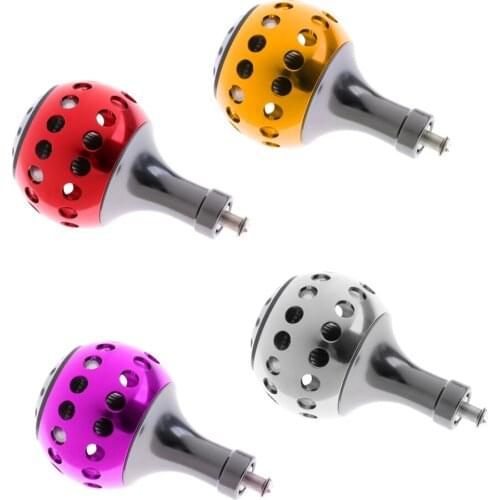 Baitcasting Spinning Reel Handle Knob with 2 Stainless Steel Ball Bearings Fishing Tools for Saltwater/Freshwater