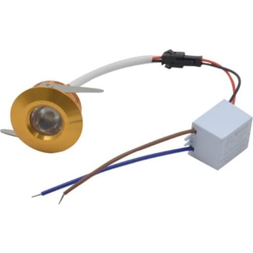 Mini Led Spot Downlight 1W 3W Surface Mounted Jewelry Cabine Lamp White,Warm White Include Led Driver AC85-265V