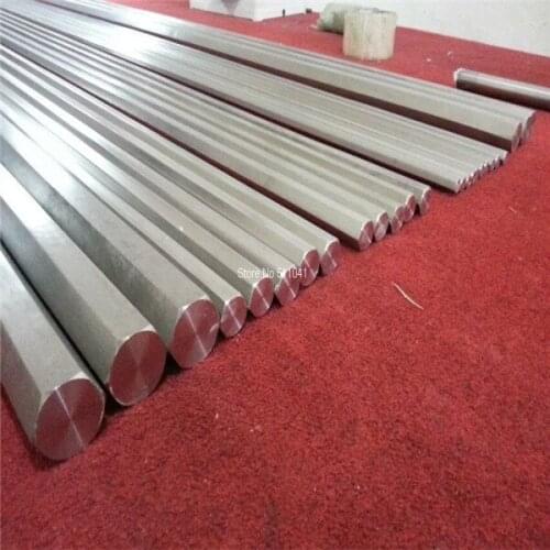 Titanium hexagonal rods 17 mm and the length of 600mm ,1pc