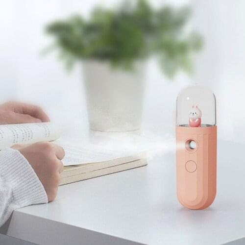 Cute Cartoon Little Dinosaur Portable Nano Spray Face Mist Humidifier Hand-held