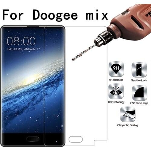 0.26mm 2.5D Tempered Glass for DOOGEE Mix Original 9H Explosion-proof Protective Film Screen Protector for DOOGEE Mix