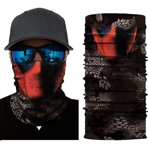 Venom Balaclava Bandana Scarfs Face Shield Thin Masque Breathable Hunting Headband Braga Cuello Hombre Bicycle Headwear Facemask