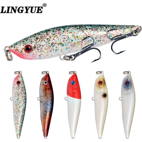 1pcs Minnow Fishing Lure 80mm 13g Spoon Crankbait Artificial Hard Bait Bass Trolling Pike Carp Fishing Tools