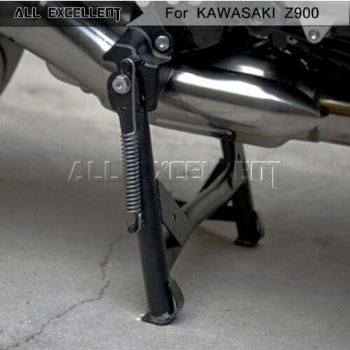 For 2018 Kawasaki Z900RS Z900 RS Z 900RS Cafe Black Center Foot Support Stand Bracket Mount Side Lining Centerstand