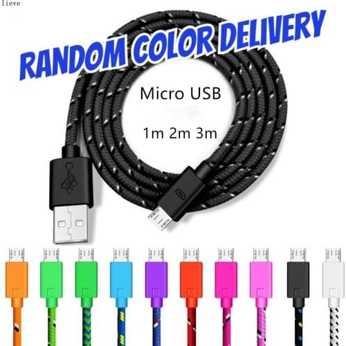 Micro usb charger Data Cable Cord For Android Microusb Cord For Samsung Galaxy S7 S8 Xiaomi Micro USB Cable Fast Charging 2.4A