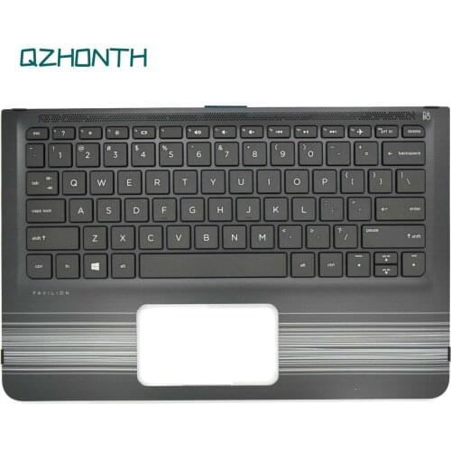 New For HP Pavilion x360 11-U 11-u027TU Palmrest Upper Case with US Keyboard