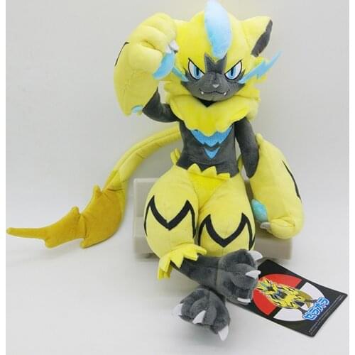 Pokemon Anime Games series new 30CM Zeraora plush toy stuffed toys A birthday present for children